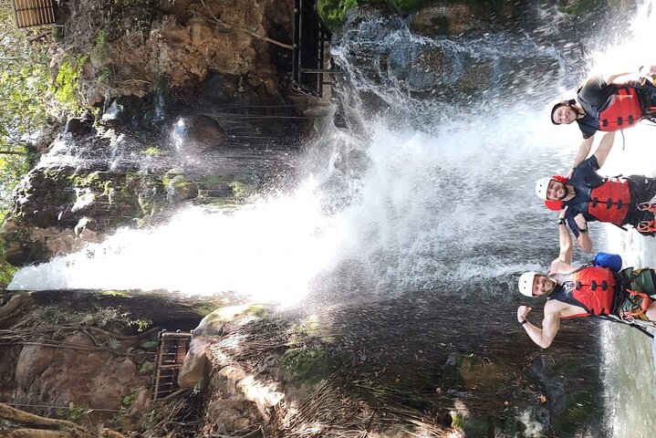 Guachipelin Waterfall Canyoning rappel- rock climbing + lunch - Photo 1 of 13